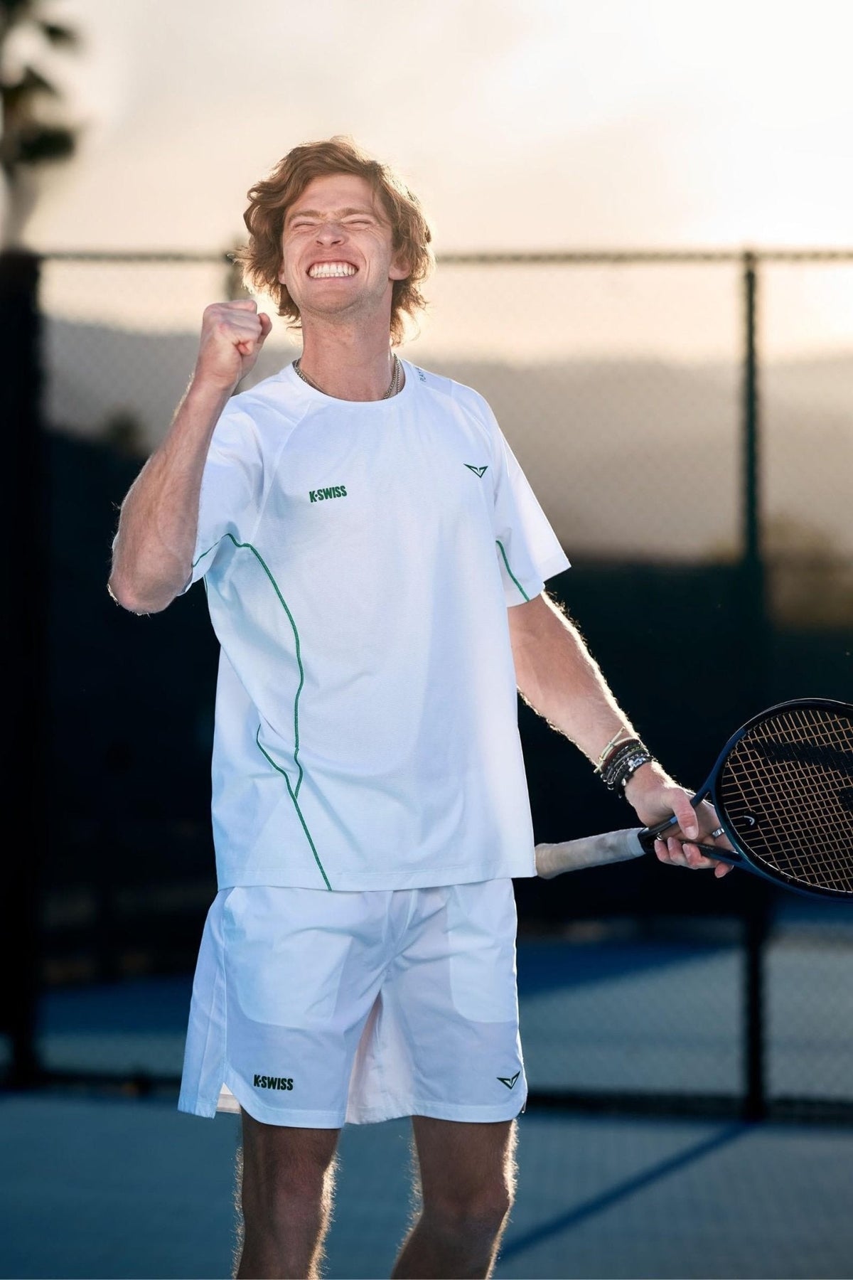 RUBLEV WHT SHIRT | K-Swiss Premium