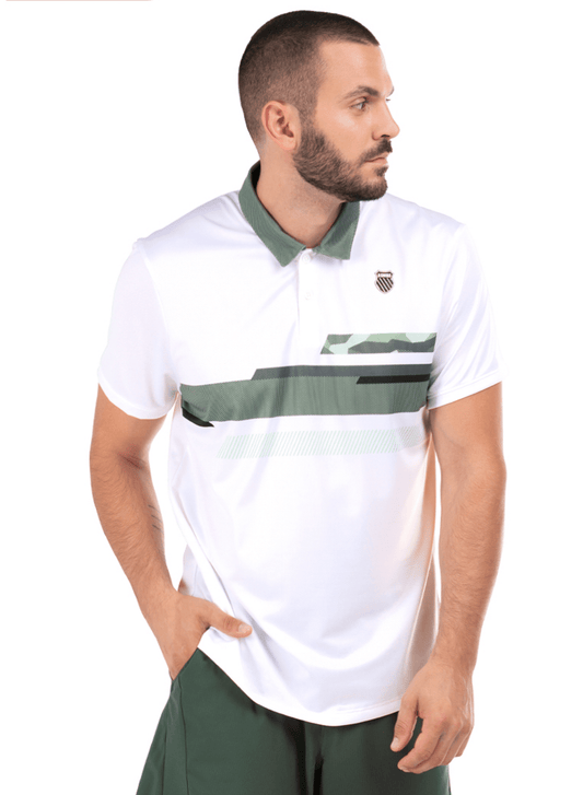 CAMO STRIPE POLO S/S | K-Swiss Hot Sale