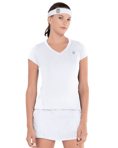 EXCEL V-NECK S/S | K-Swiss New