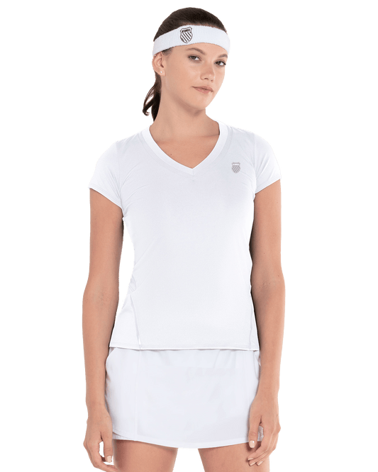 EXCEL V-NECK S/S | K-Swiss New
