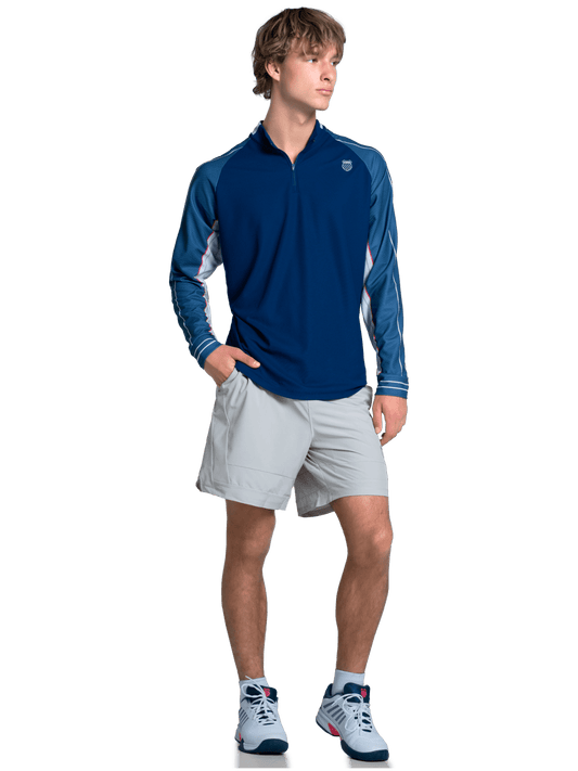 NOR CAL 1/4 ZIP L/S | K-Swiss Smart Buy