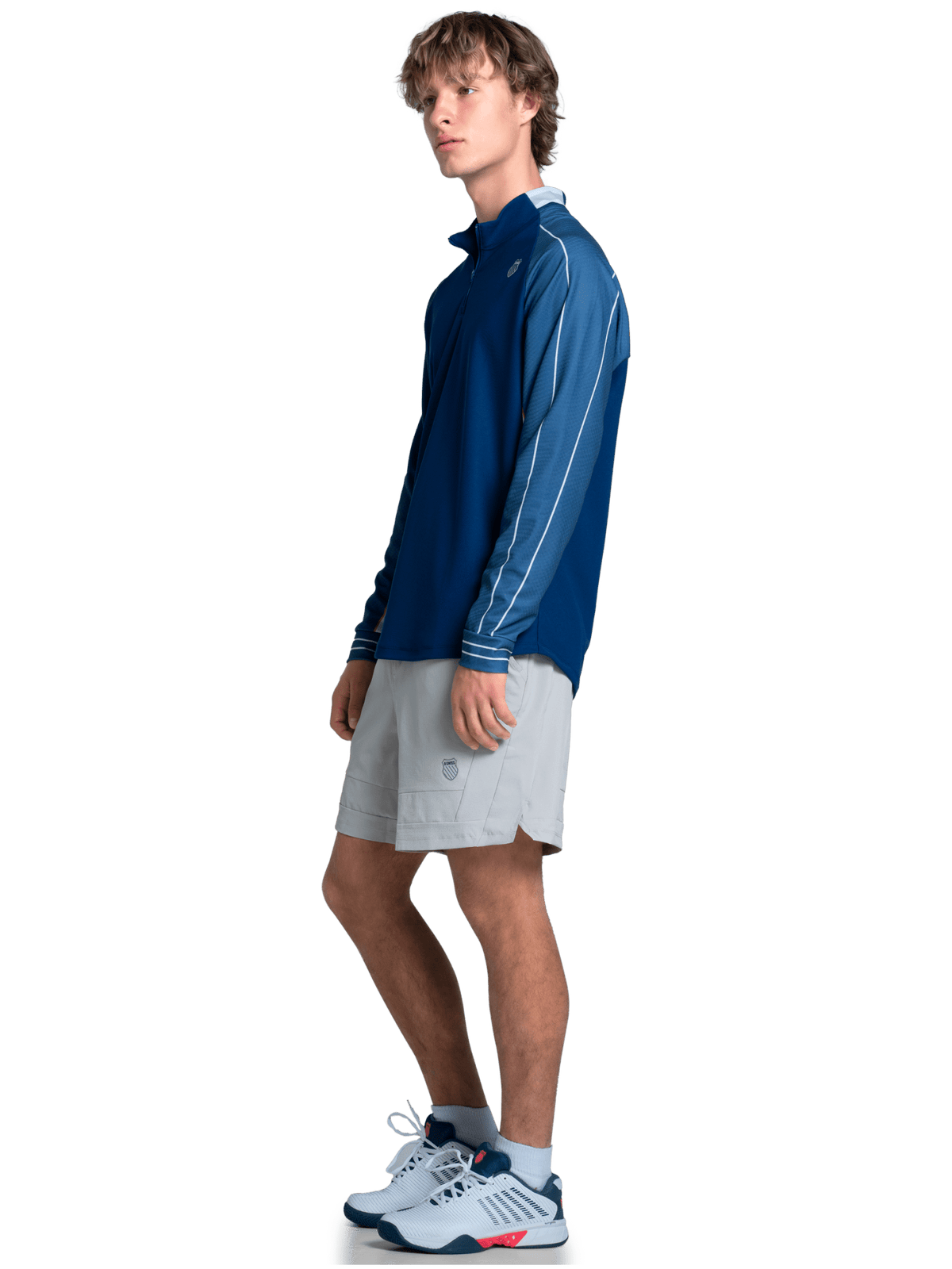 NOR CAL 1/4 ZIP L/S | K-Swiss Smart Buy