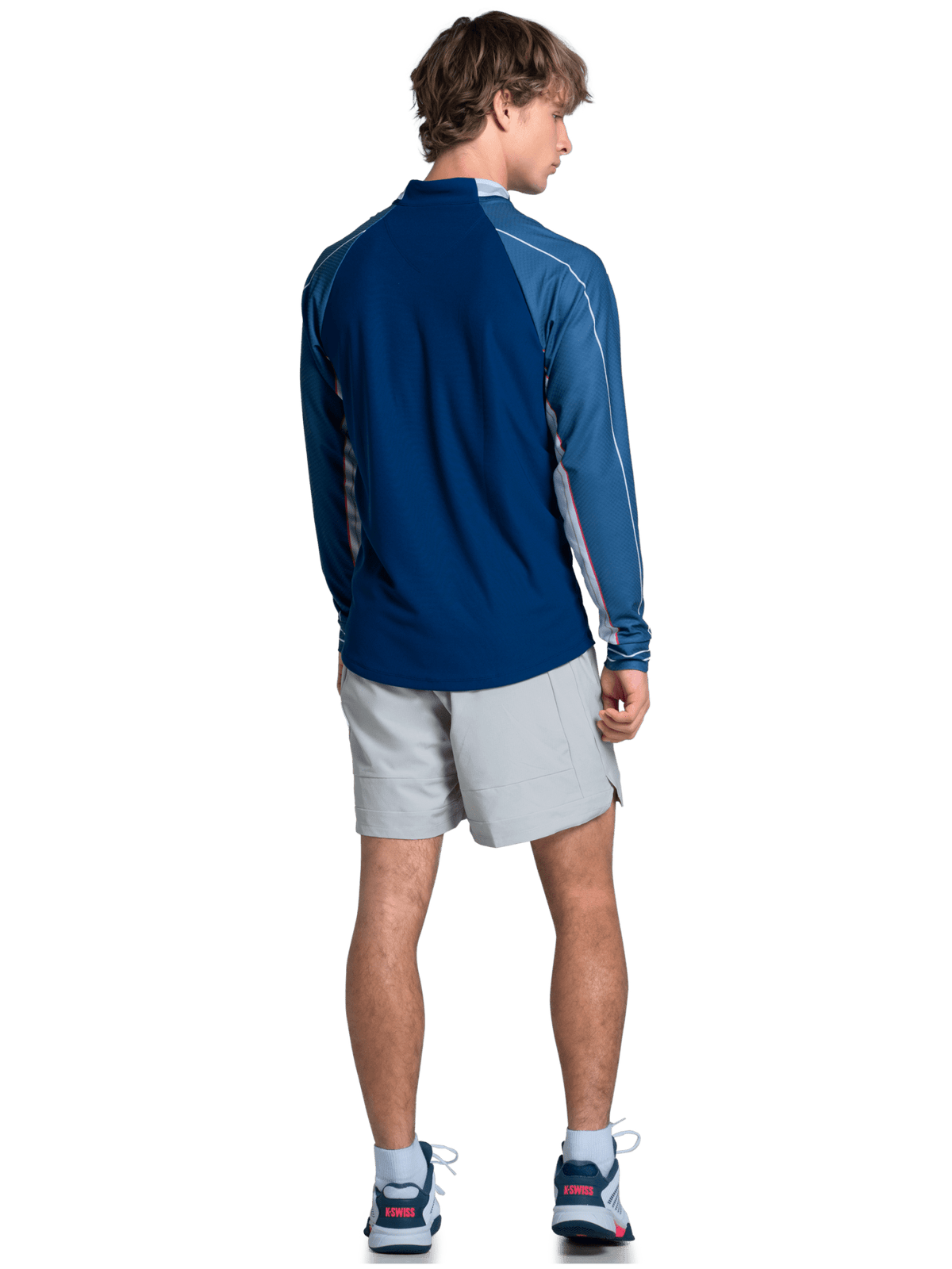 NOR CAL 1/4 ZIP L/S | K-Swiss Smart Buy
