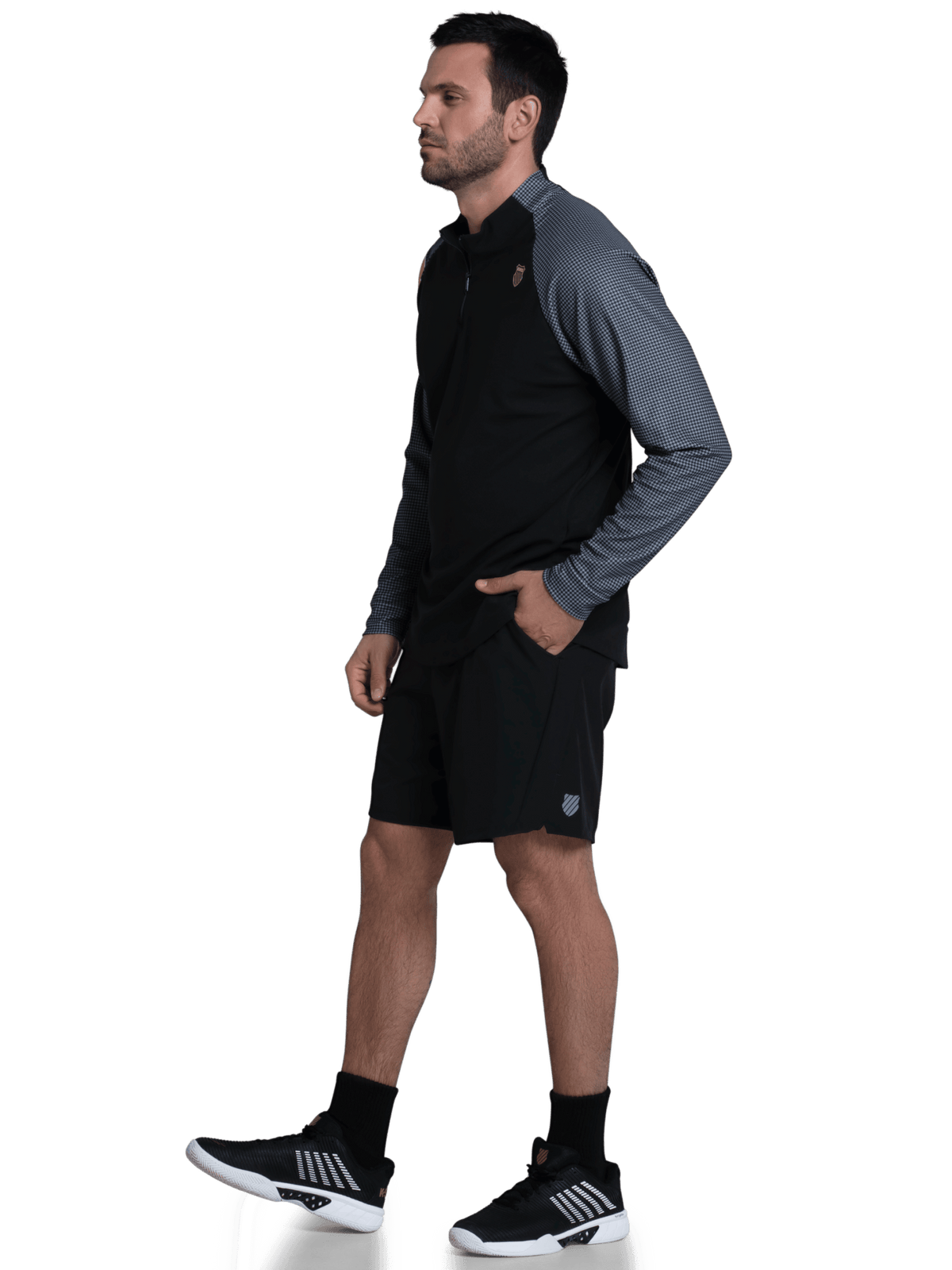 STRIKER 1/4 ZIP L/S | K-Swiss Best Price