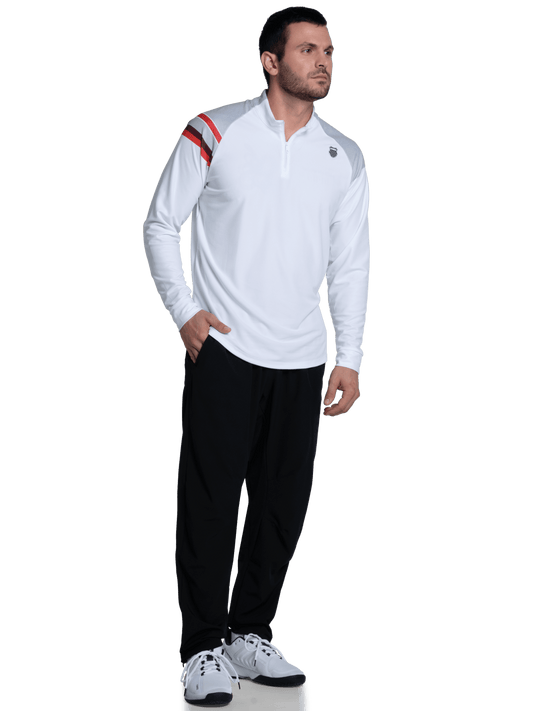 SIDELINE 1/4 ZIP L/S | K-Swiss Exclusive